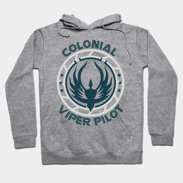 Colonial Viper Pilot Hoodie by QH